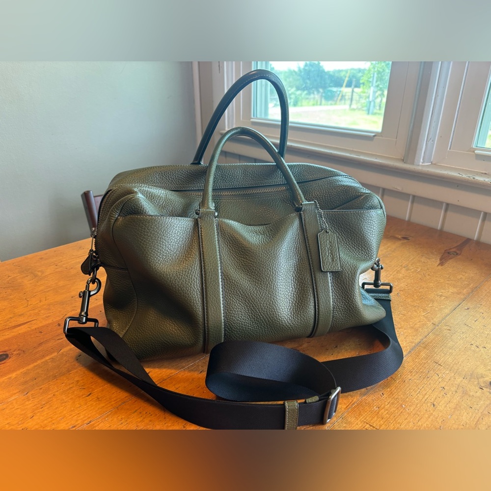 Coach Trekker Carryall Green